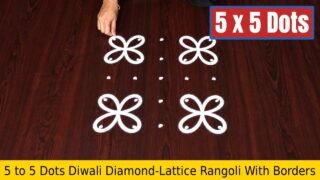 To Dots Diwali Diamond Lattice