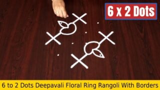 To Dots Deepavali Floral Ring