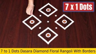To Dots Dasara Diamond Floral